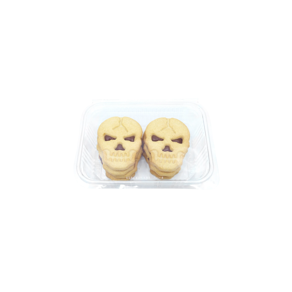 HALLOWEEN GALLETA CALAVERA 200GR PACK-4 UD