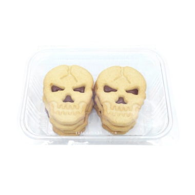 HALLOWEEN GALLETA CALAVERA 200GR PACK-4 UD
