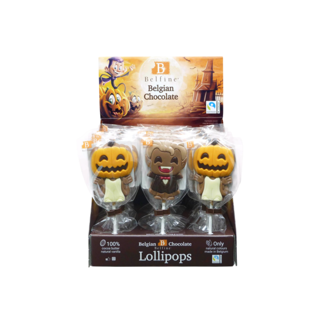 HALLOWEEN PIRULETA CHOCOLATE 25GR UNIDAD