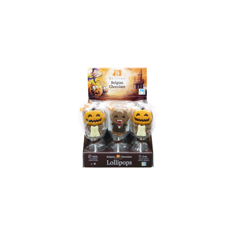 HALLOWEEN PIRULETA CHOCOLATE 25GR UNIDAD