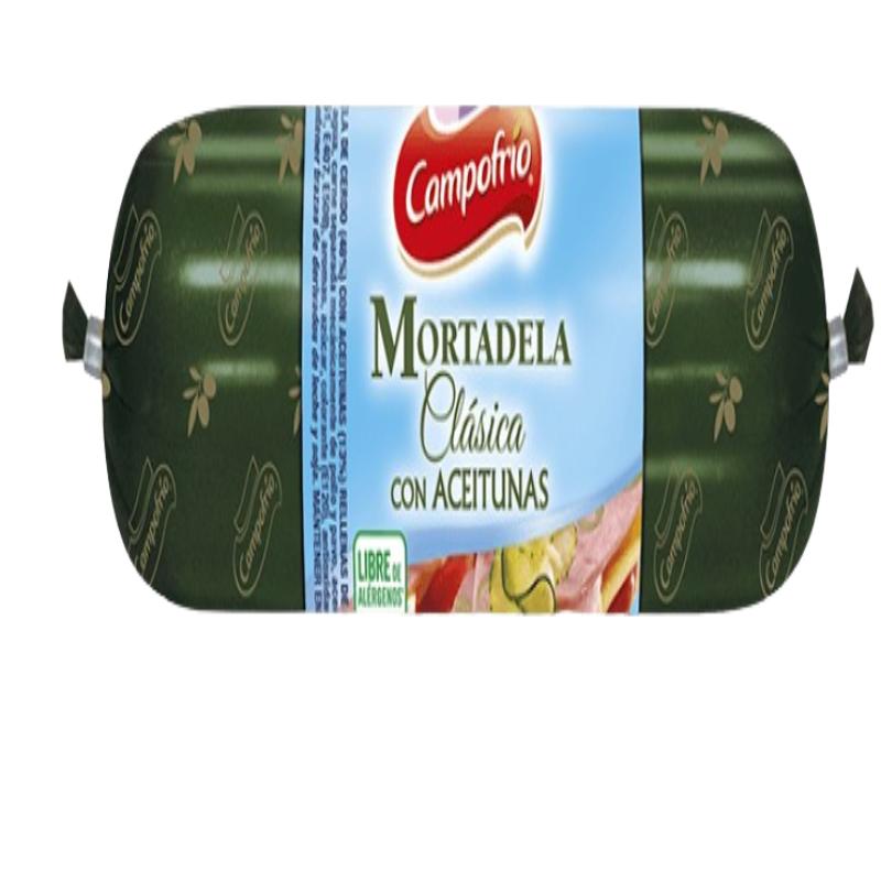 MORTADELA C/ACEITUNA MINI CAMF.C/28010 UD330GR