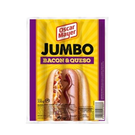 SALCH.C/7888 JUMBO BACON+QUESO O.MAYER B/335 GR