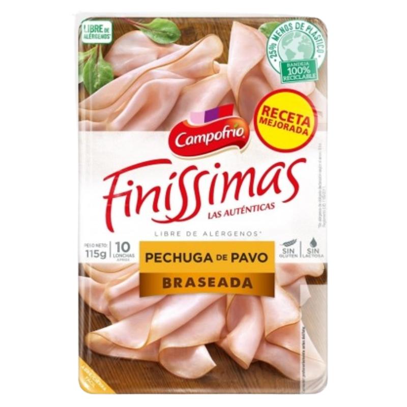 PECHUGA PAVO CAMPOF.LONCHA FIN BRAS C/1118 B/110GR