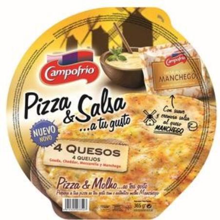PIZZA CAMPF/360 GR.5.QUESOS MASA FINA C/3352