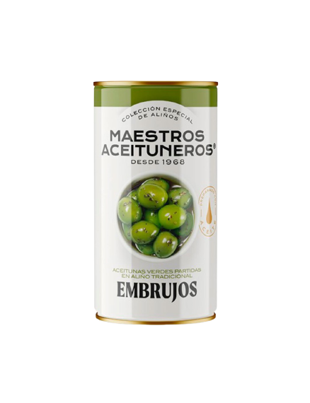 ACEITUNA M. ACEITUNEROS EMBRUJOS VERDE L/370 GR