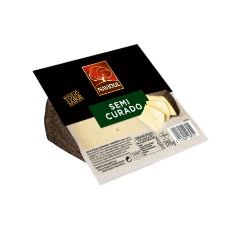 QUESO SEMICURADO NAVIDUL C/37825 CUÑA 170 GR