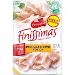 PECHUGA PAVO CAMPF.LONC FINISSIMAS C/42146 165GR