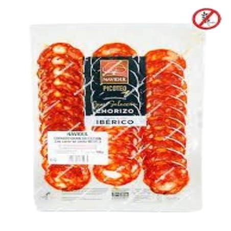 CHORIZO LONCHA IBERICO NAVIDUL C/31346 100GR 