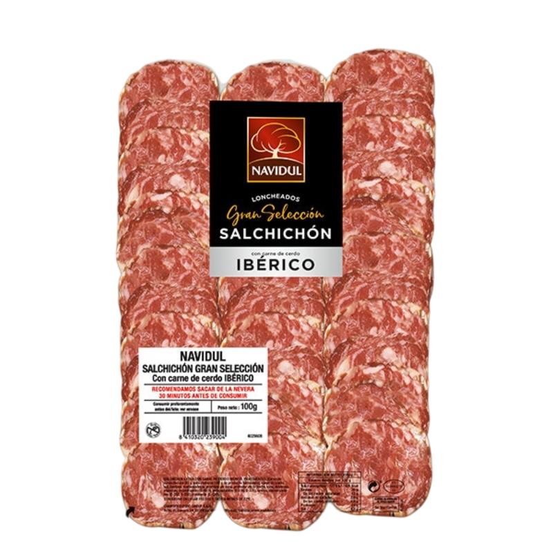 SALCHICHON LONCH IBERICO NAVIDUL C/31333 100G 