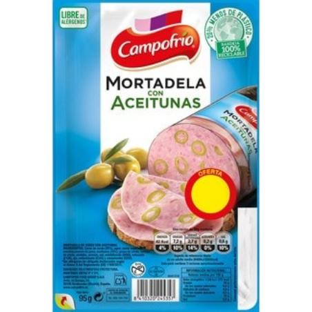 MORTADELA LONC C/ACEITUNA CAMP C/38101 (1€) 95G