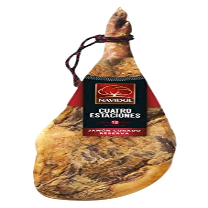 JAMON SERRANO NAVIDUL C/1974 -4ESTAC 7,5 KG APROX