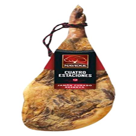 JAMON SERRANO NAVIDUL C/1974 -4ESTAC 7,5 KG APROX