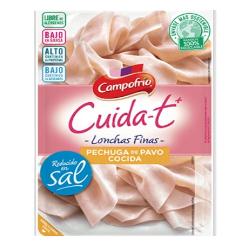 PECHUGA PAVO LONCHA CUIDA-T CAMPF C/37113 65GR 