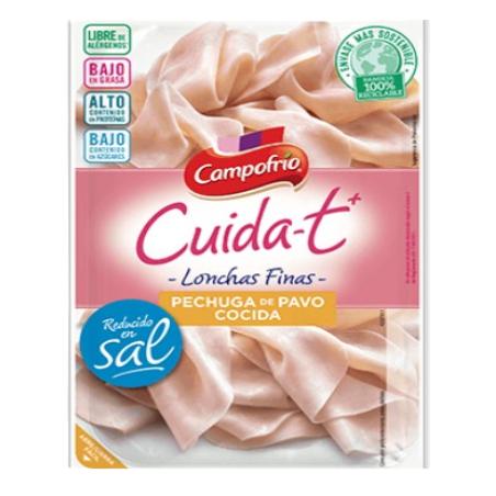 PECHUGA PAVO LONCHA CUIDA-T CAMPF C/37113 65GR 