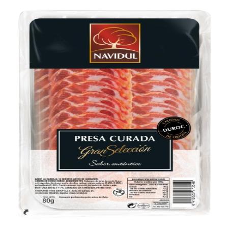 PRESA DUROC LONCHA C/27364 NAVIDUL B/80 GR 