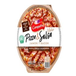PIZZA CAMPF/360.GR.JAMON/BACON C/CEBOLLA C/30760