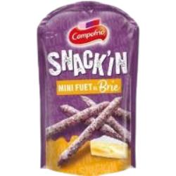 FUET MINI CAMPOFRIO AL BRIE BOLSA 50 GR.