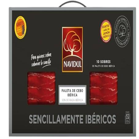 NAVIDUL MALETIN PALETA IBERICA SOBRE 10X70G 700G
