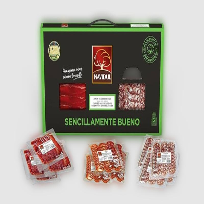 NAVIDUL MALETIN SURTIDO IBERICOS SOBRE 12X75G 900G