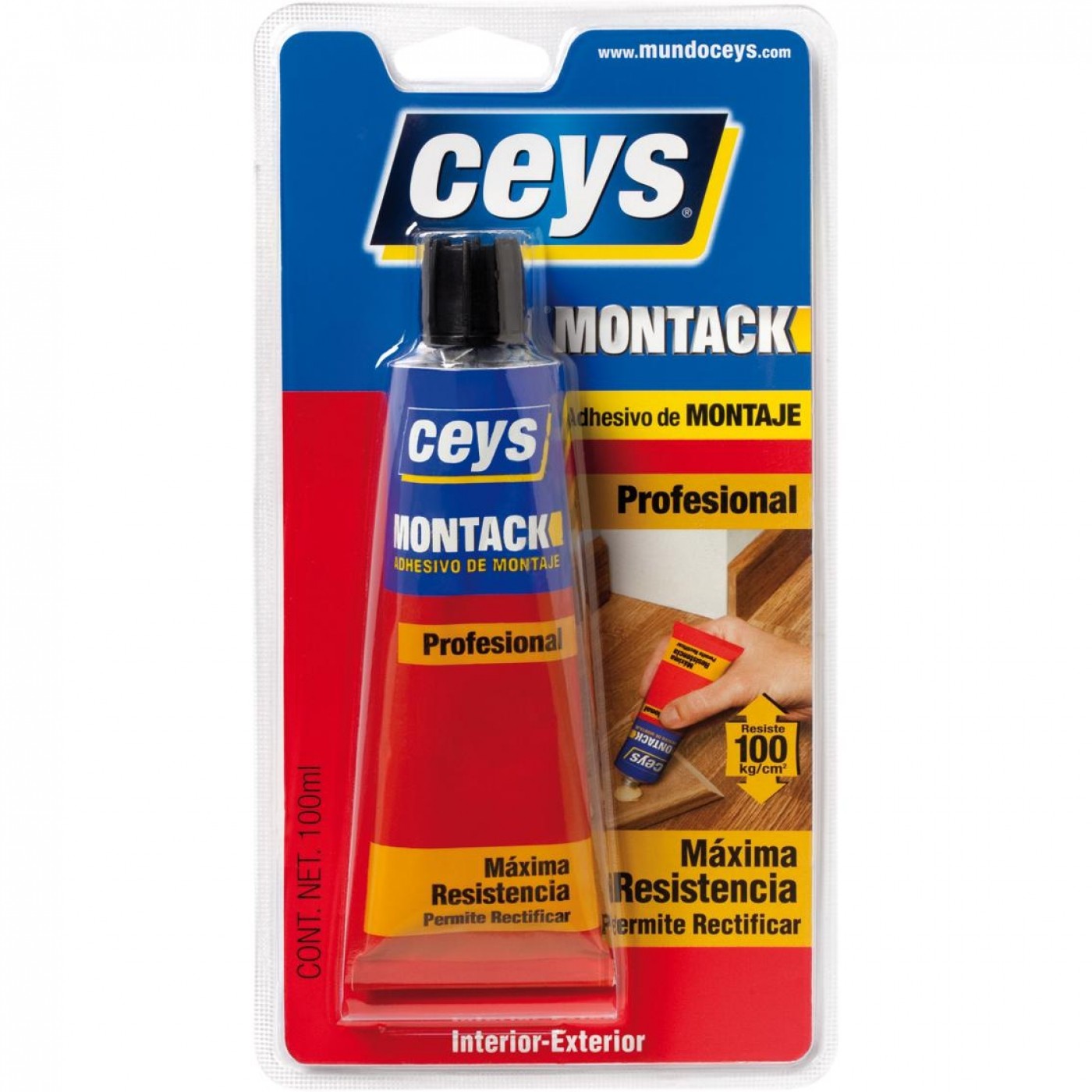 ADHESIVO MONTAJE MONTACK-EXPRESS CEYS 100.ML.