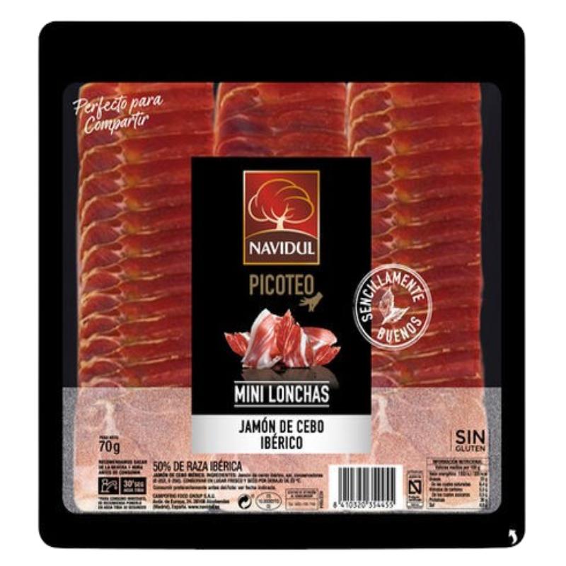 JAMON IB.LONCHA CEBO NAVIDUL MINI C/35445 65GR