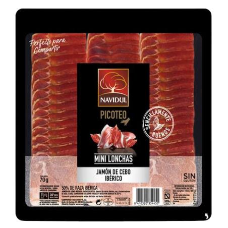 JAMON IB.LONCHA CEBO NAVIDUL MINI C/35445 65GR