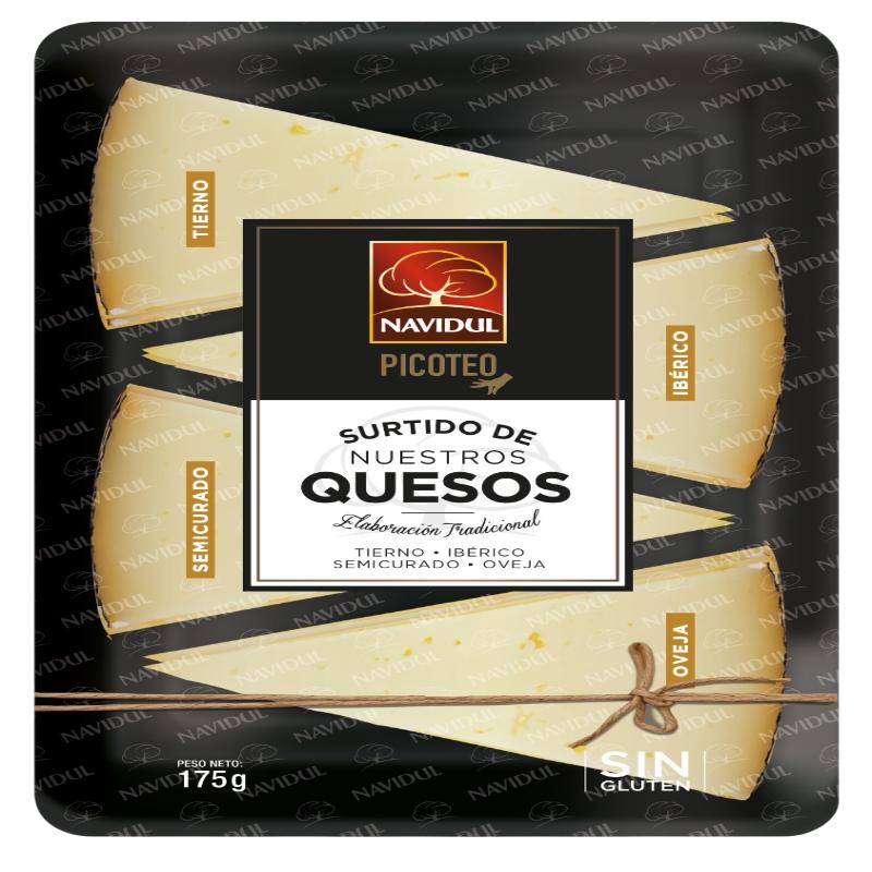 QUESO SURTIDO NAVIDUL C/38153  P/175GR