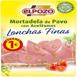 MORTADELA PAVO ACEITUNAS C/38235 CAMPF B/95GR (1€)