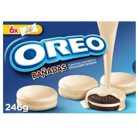 GALLETAS OREO BAÑADAS CHOCO BLANCO P/246 GR