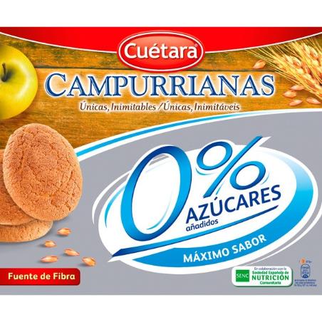 GALLETA CUETARA CAMPURRIANA 0.0%AZUCAR/320.GR.