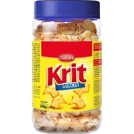 GALLETA CUETARA SALADAS KRIT PISCIS B/350 GR