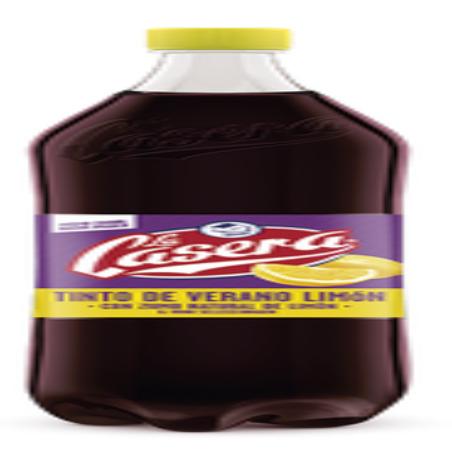 VINO TINTO/V  LA CASERA OJO SABOR LIMON B/1,5 L