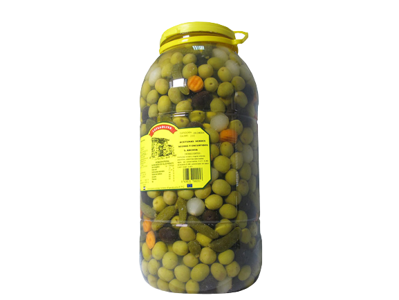 ACEITUNAS VARIANTE/POPURRI HURDES G/4 KG