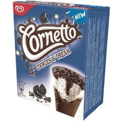 HELADO FRIGO CORNETTO COOKIES´N´DREAM PACK/4UD