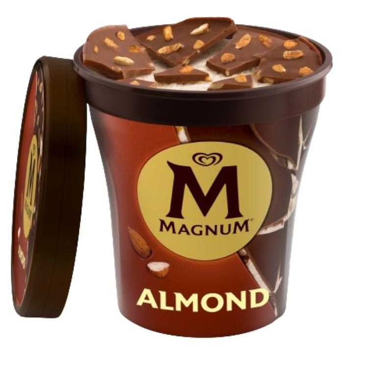 HELADO FRIGO TARRINA MAGNUM ALMENDRAS 440ML