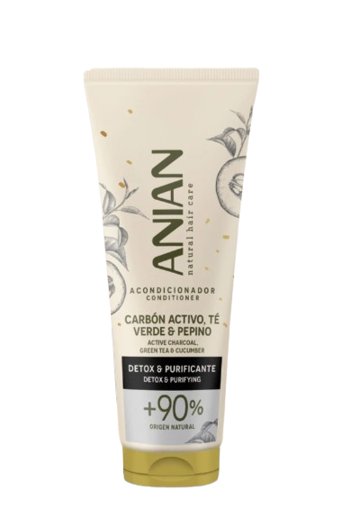 ACONDICIONADOR ANIAN CARBON/TE VERDE/PEPINO 250ML