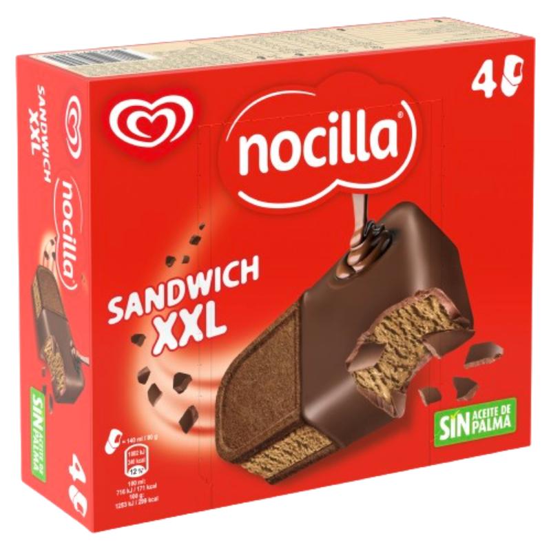 HELADO FRIGO SANDWICH NOCILLA P/4 X 140ML