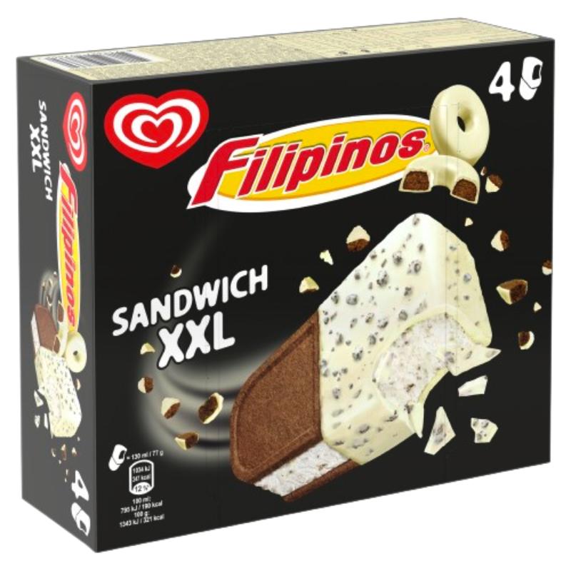 HELADO FRIGO SANDWICH FILIPINOS P/4 X 130ML