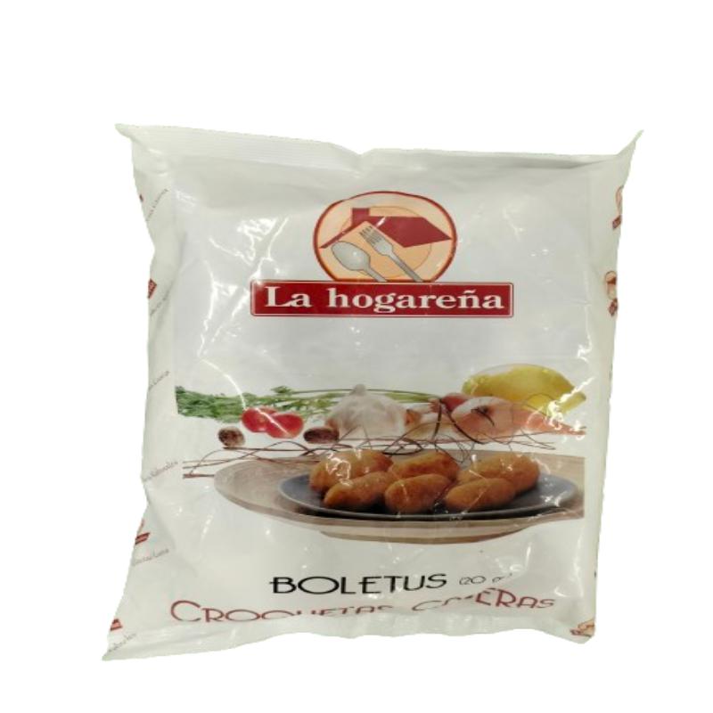 CROQUETA HOGAREÑA BOLETUS 20GR.OVALAD B/1KG