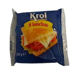 QUESO LONCHA KROL ESTUCHE 8 UD 150 GR  