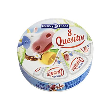 QUESO PORCIONES R/P ESTUCHE  8 UD