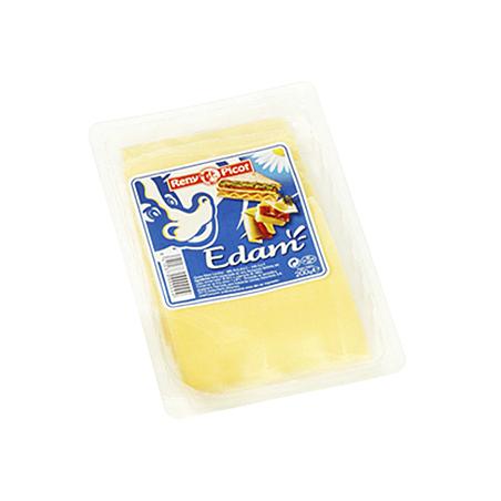 QUESO EDAM LONCHA 40% R/P  ESTUCHE 200 GR
