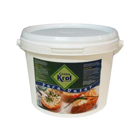 QUESO CREMA   KROL R/PICOT CUBO 5. KG.