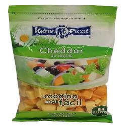 QUESO CHEDDAR DADOS R/PICOT BOLSA 150 GR