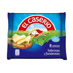 QUESO LONCHA EL CASERIO  PAQ/8UD. 150 GR