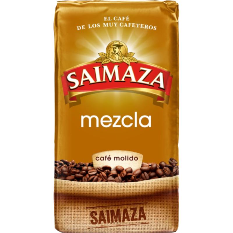 CAFE SAIMAZA MOLIDO MEZCLA 50/50 PAQ.250 GR
