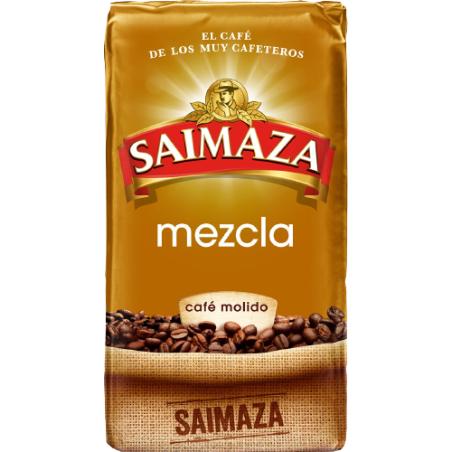 CAFE SAIMAZA MOLIDO MEZCLA 50/50 PAQ.250 GR