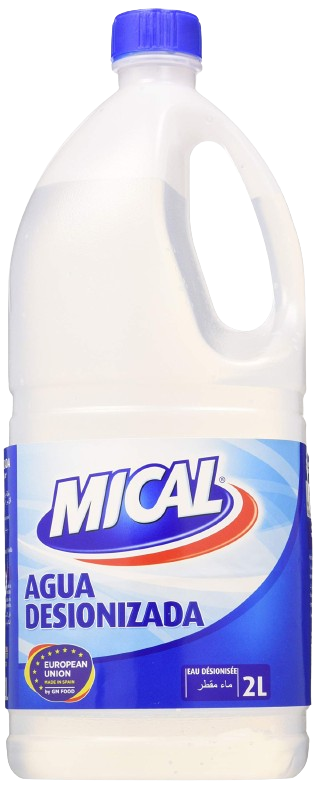 AGUA DESIONIZADA  MICAL GARRAFA 2 L