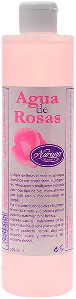 AGUA DE ROSAS NURANA B/500 ML