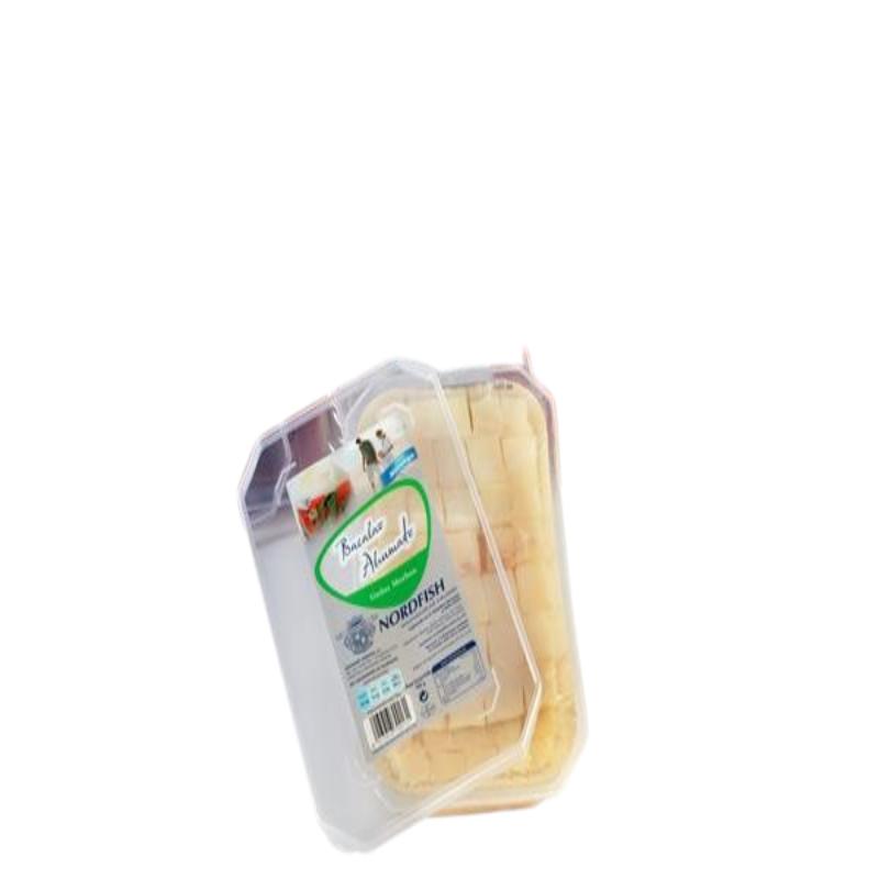 BACALAO "NORDFISH" AHUMADO DADOS T/700 GR